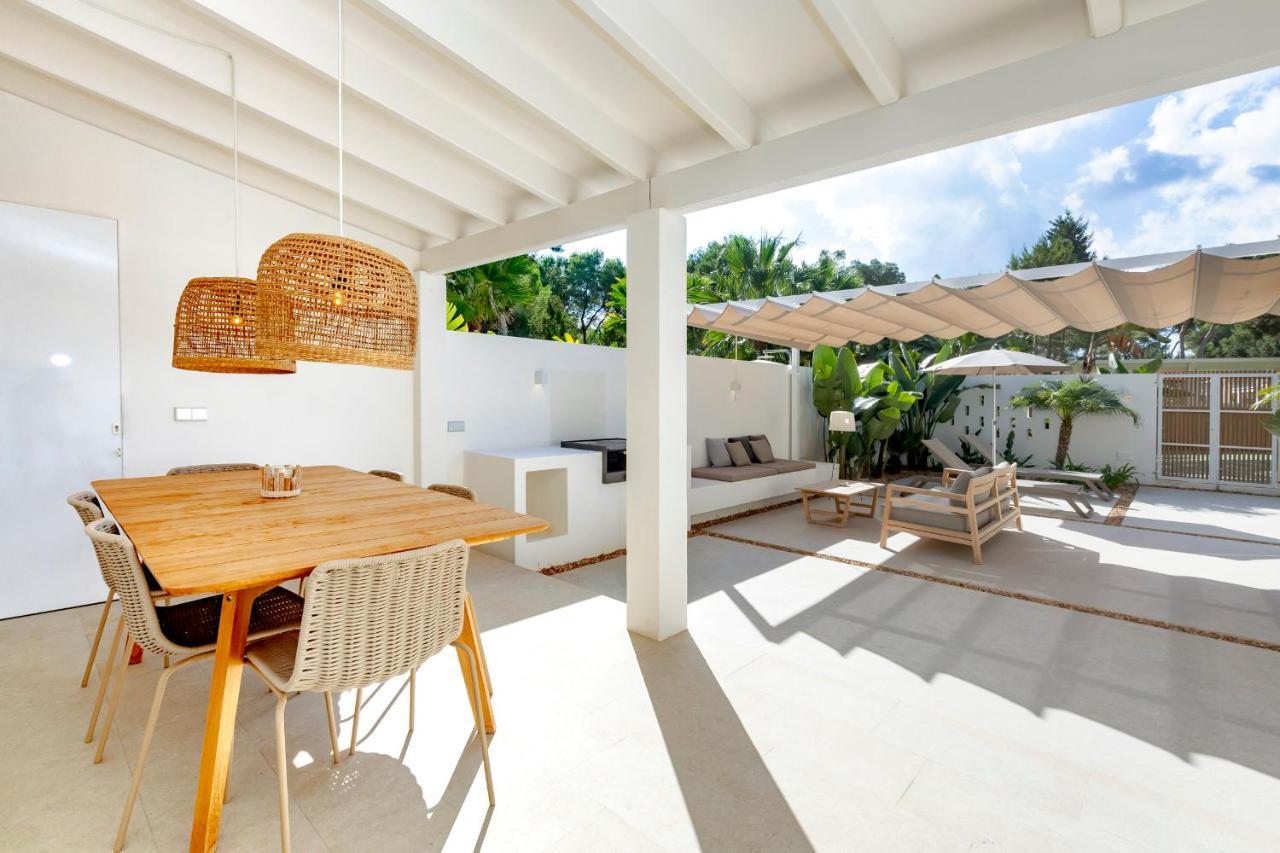 Ses Eufabietes Apartments & Restaurant Playa Migjorn Exterior photo